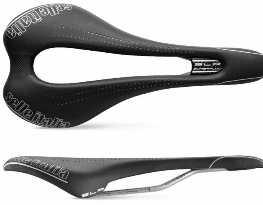 Bike Parts * | Selle Italia Slr Superflow S Black Free Delivery